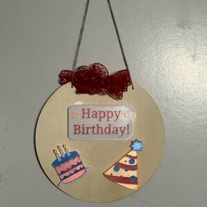 Happy Birthday Wall Hanging